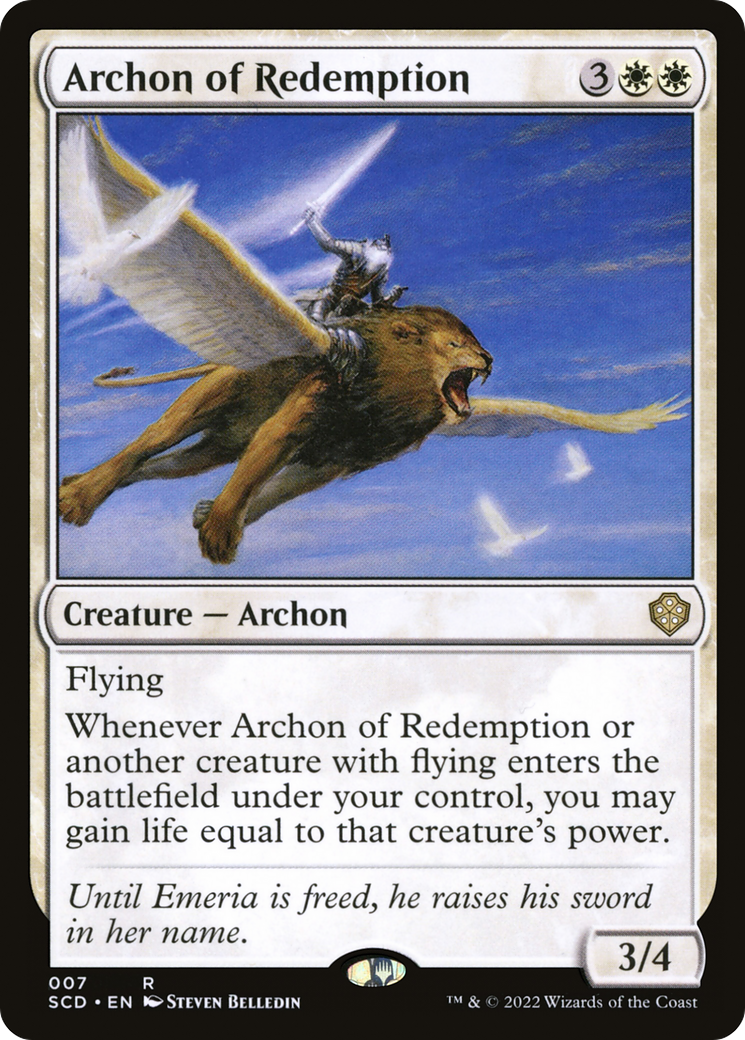 Archon of Redemption [Starter Commander Decks] | Silver Goblin