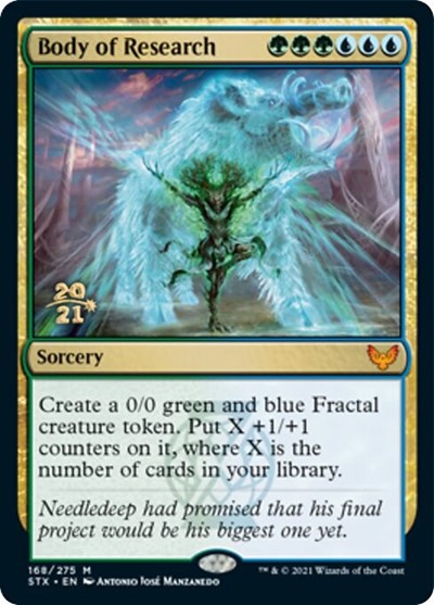 Body of Research [Strixhaven: School of Mages Prerelease Promos] | Silver Goblin
