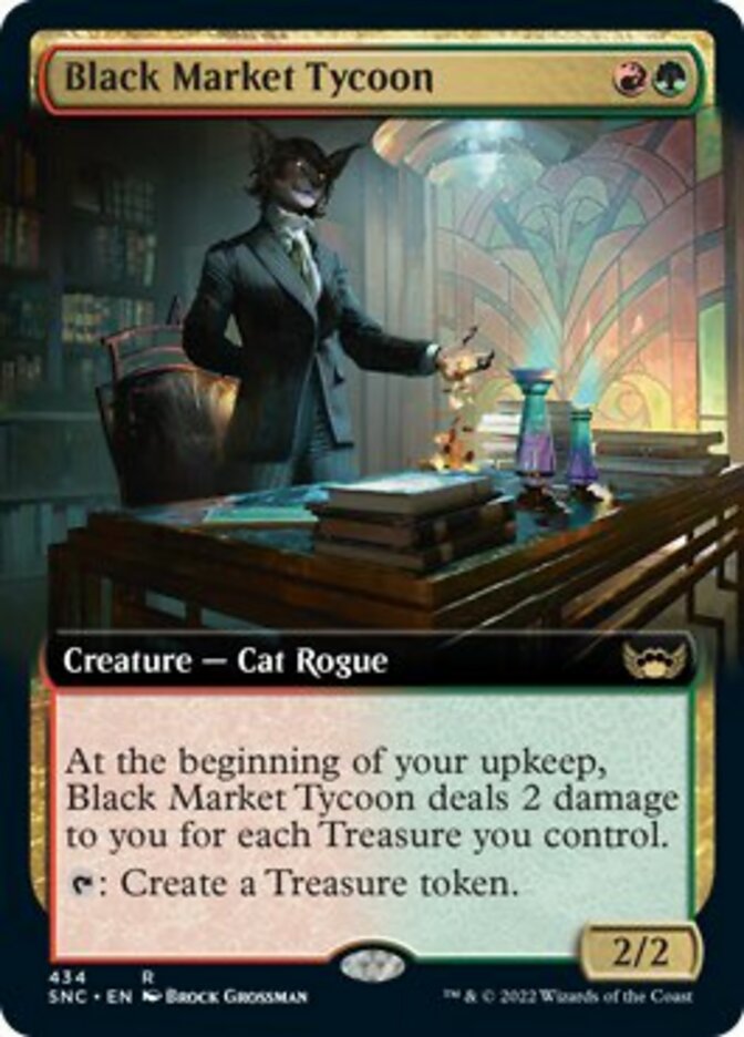 Black Market Tycoon (Extended Art) [Streets of New Capenna] | Silver Goblin