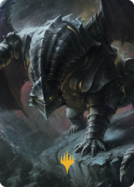 Chardalyn Dragon Art Card (Gold-Stamped Signature) [Commander Legends: Battle for Baldur's Gate Art Series] | Silver Goblin