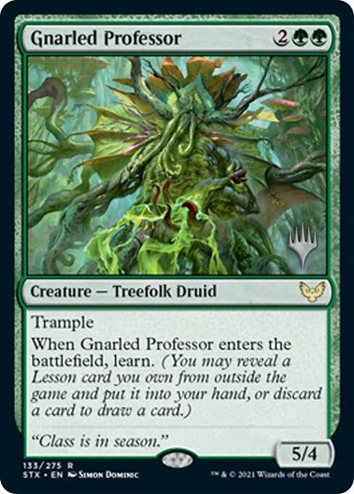 Gnarled Professor (Promo Pack) [Strixhaven: School of Mages Promos] | Silver Goblin
