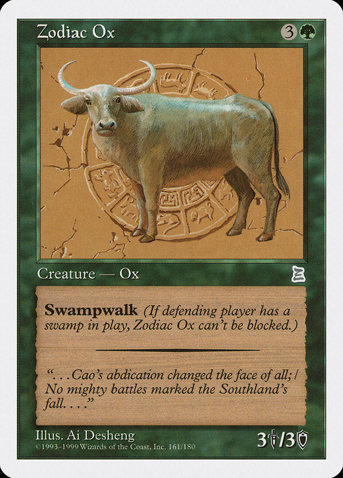 Zodiac Ox [Portal Three Kingdoms] | Silver Goblin