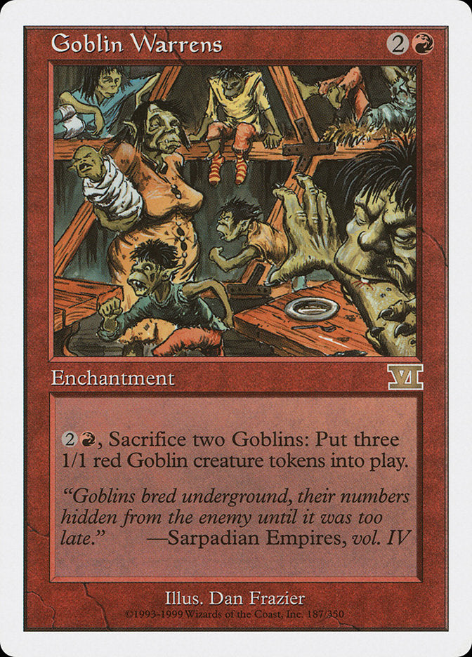 Goblin Warrens [Classic Sixth Edition] | Silver Goblin