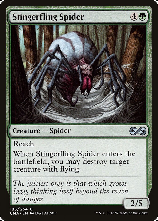 Stingerfling Spider [Ultimate Masters] | Silver Goblin
