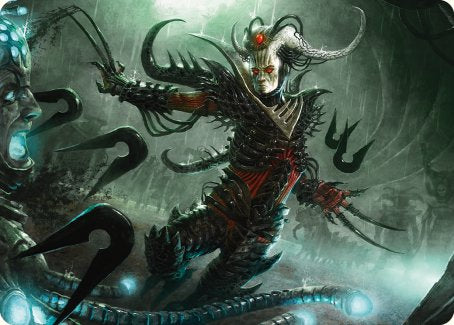 Vraan, Executioner Thane Art Card [Phyrexia: All Will Be One Art Series] | Silver Goblin