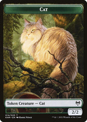 Treasure // Cat Double-Sided Token [Kaldheim Tokens] | Silver Goblin