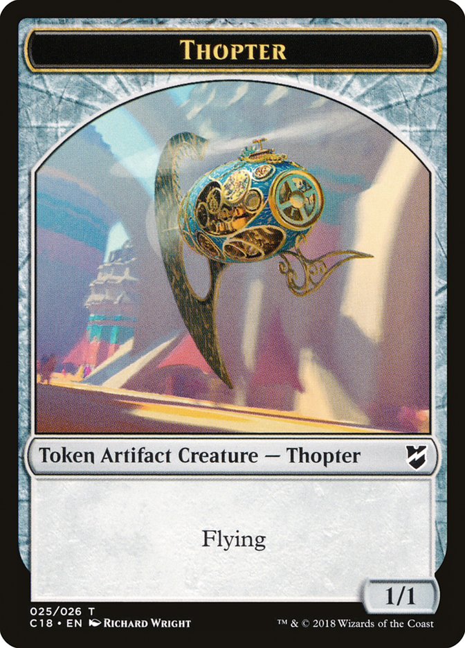 Thopter Token (025/026) [Commander 2018 Tokens] | Silver Goblin