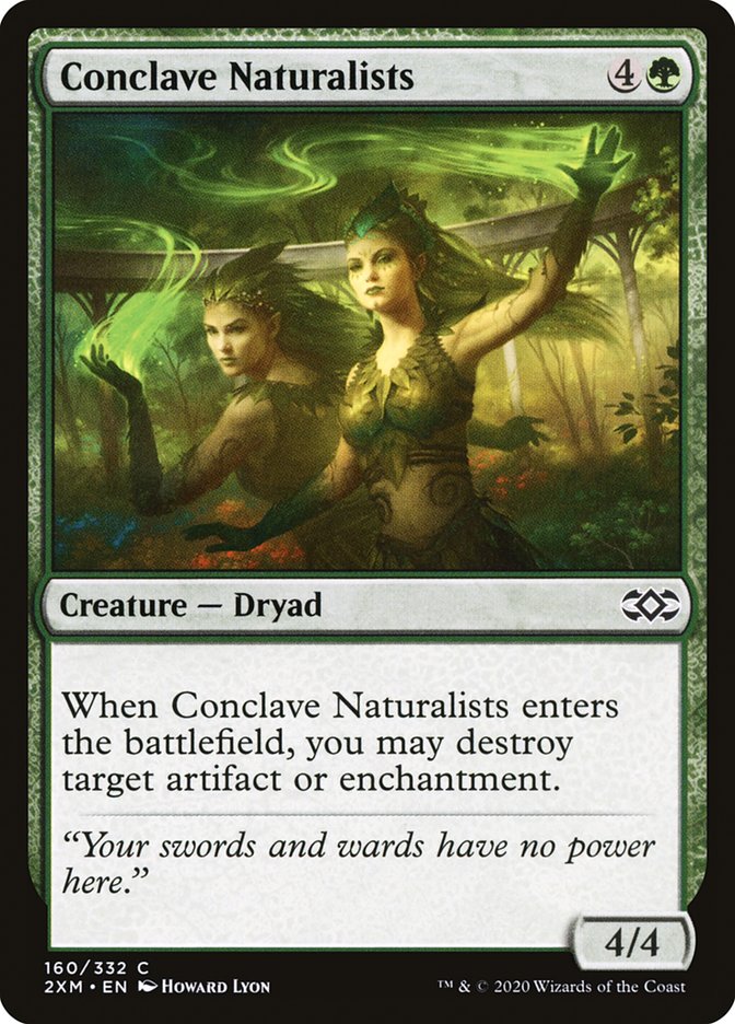 Conclave Naturalists [Double Masters] | Silver Goblin