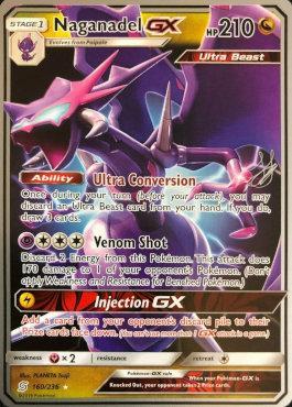 Naganadel GX (160/236) (Perfection - Henry Brand) [World Championships 2019] | Silver Goblin