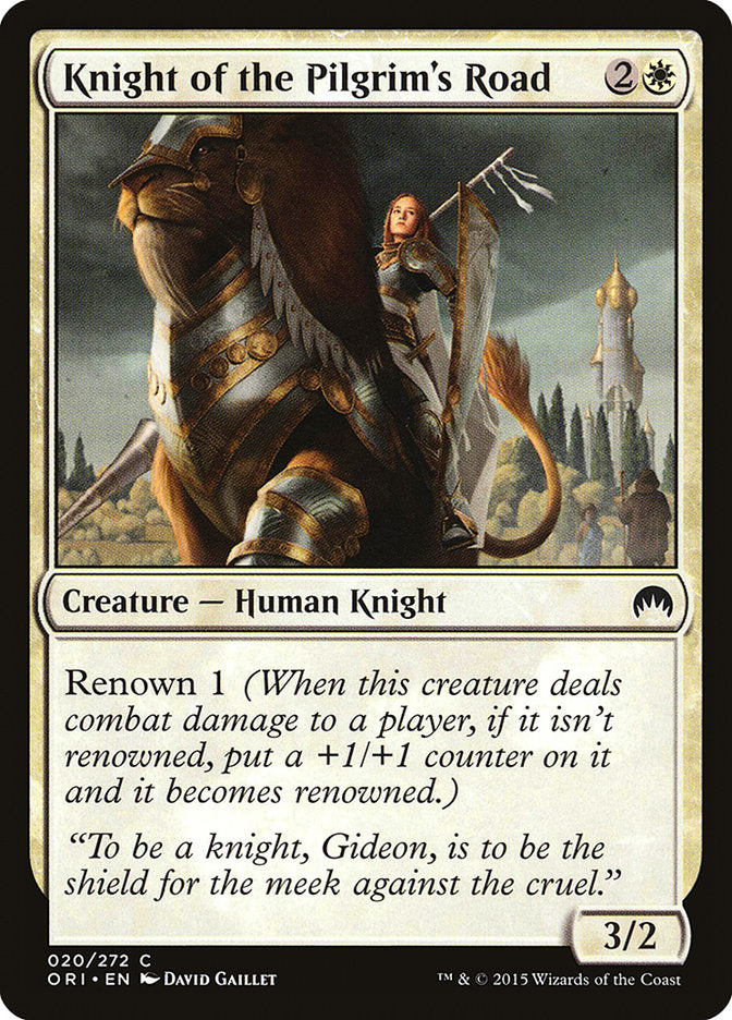 Knight of the Pilgrim's Road [Magic Origins] | Silver Goblin
