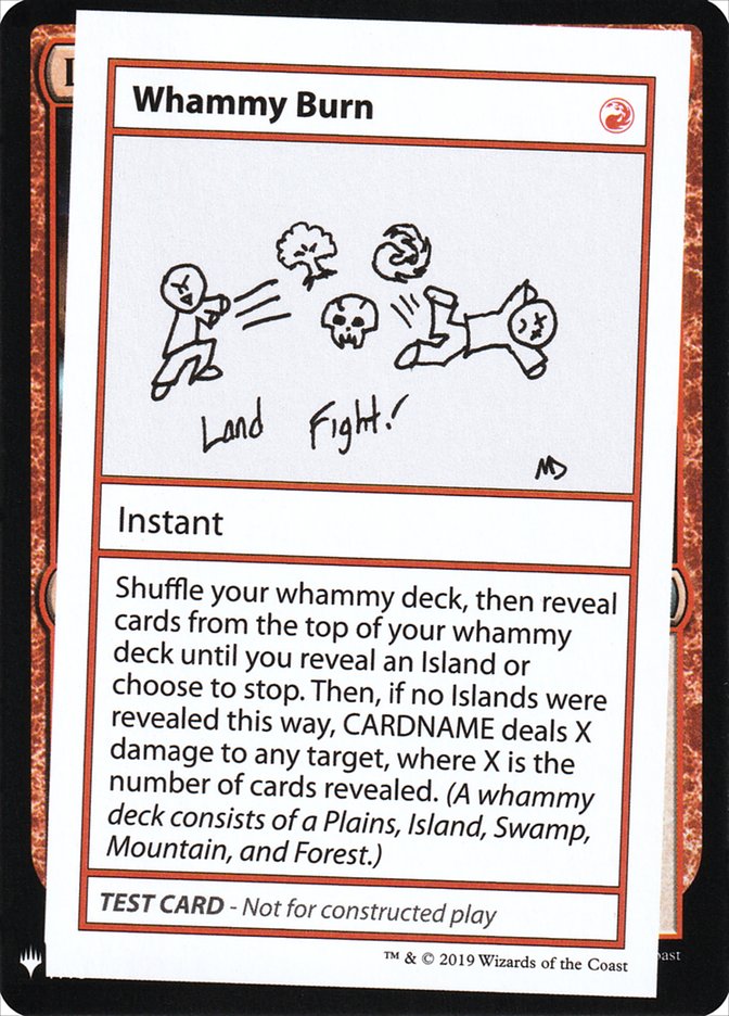 Whammy Burn [Mystery Booster Playtest Cards] | Silver Goblin