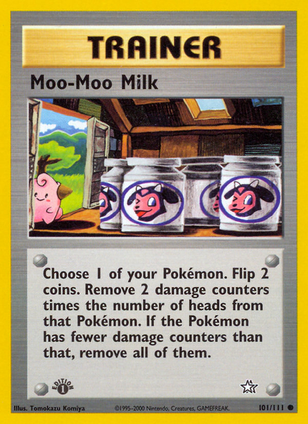 Moo-Moo Milk (101/111) [Neo Genesis 1st Edition] | Silver Goblin