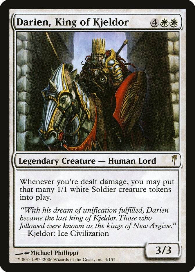 Darien, King of Kjeldor [Coldsnap] | Silver Goblin