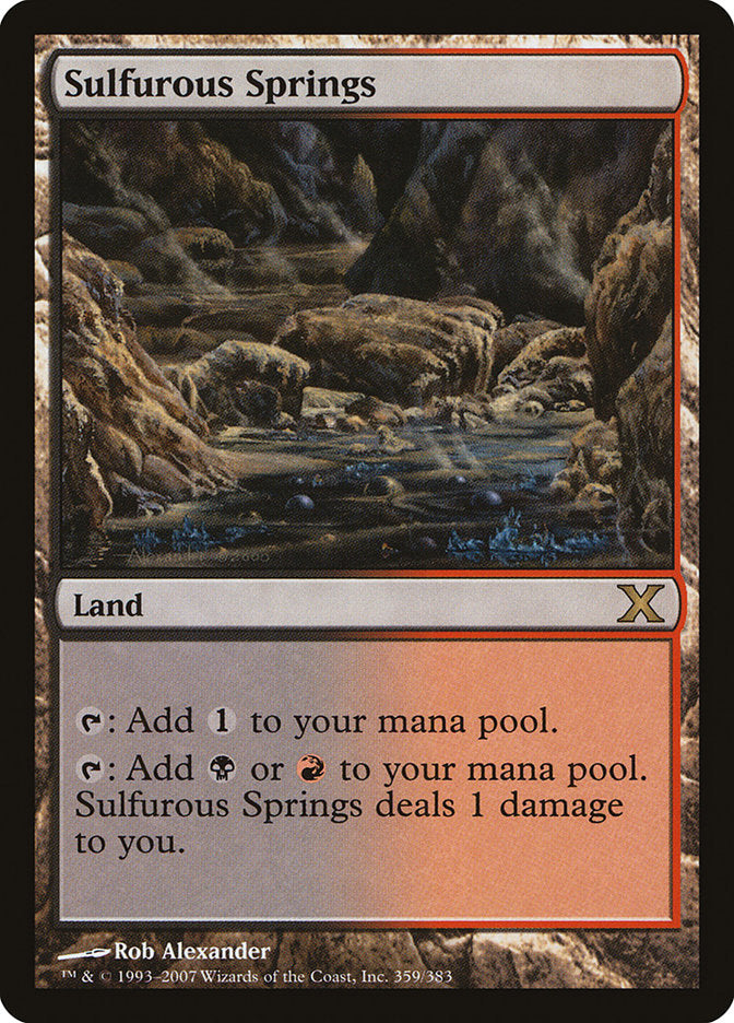 Sulfurous Springs [Tenth Edition] | Silver Goblin