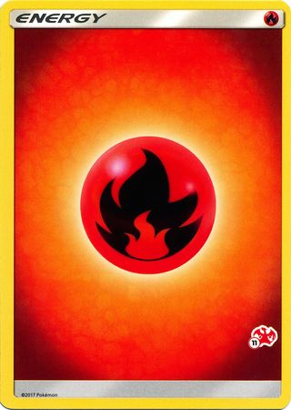 Fire Energy (Charizard Stamp #11) [Battle Academy 2020] | Silver Goblin