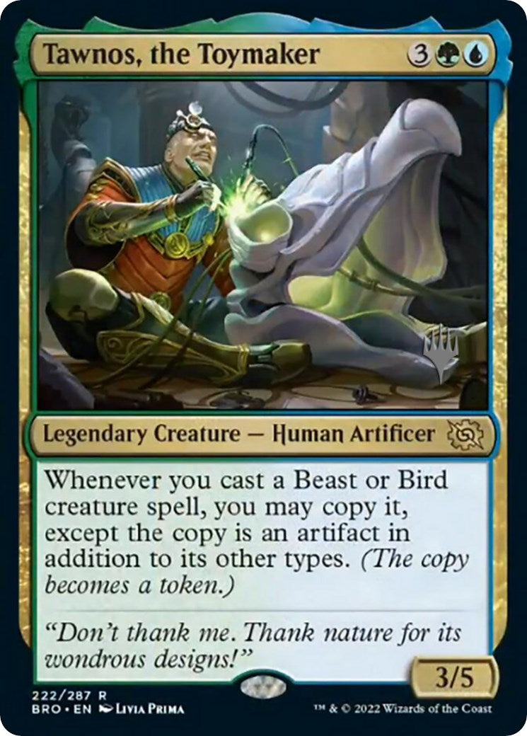 Tawnos, the Toymaker (Promo Pack) [The Brothers' War Promos] | Silver Goblin