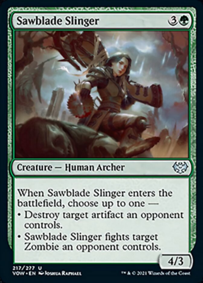 Sawblade Slinger [Innistrad: Crimson Vow] | Silver Goblin
