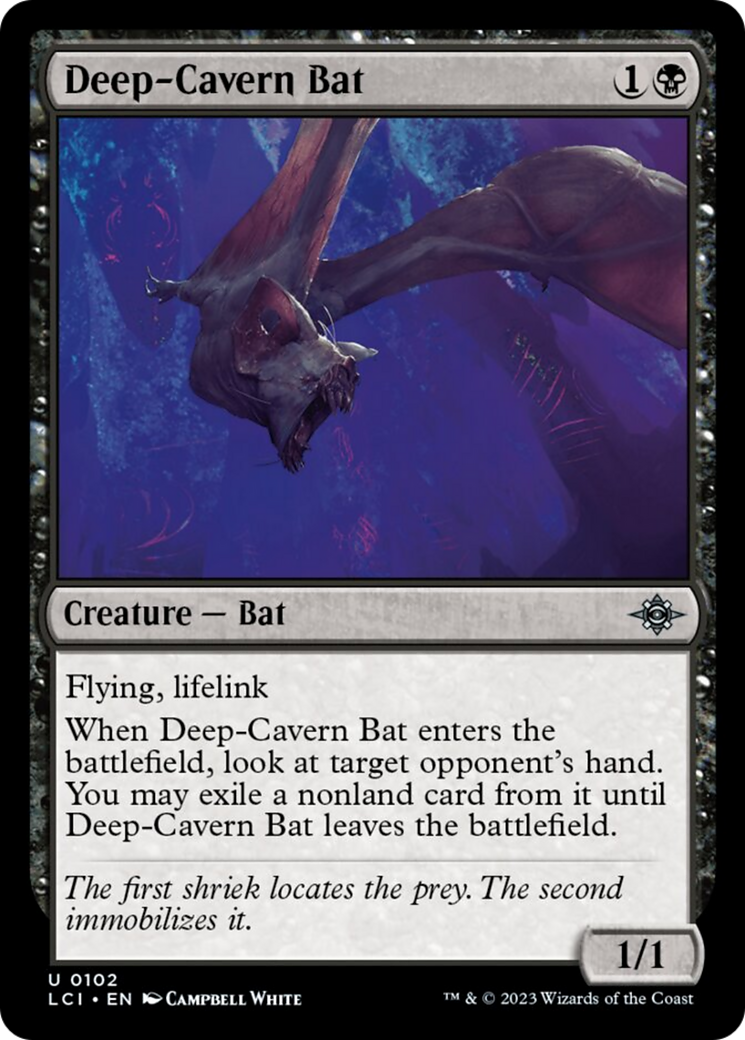 Deep-Cavern Bat [The Lost Caverns of Ixalan] | Silver Goblin