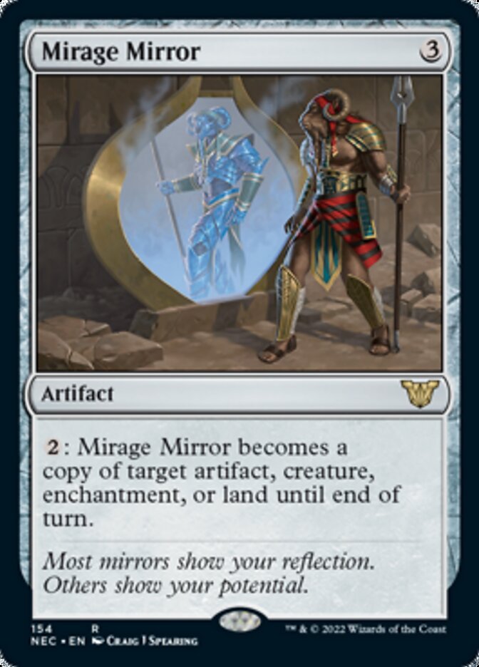 Mirage Mirror [Kamigawa: Neon Dynasty Commander] | Silver Goblin