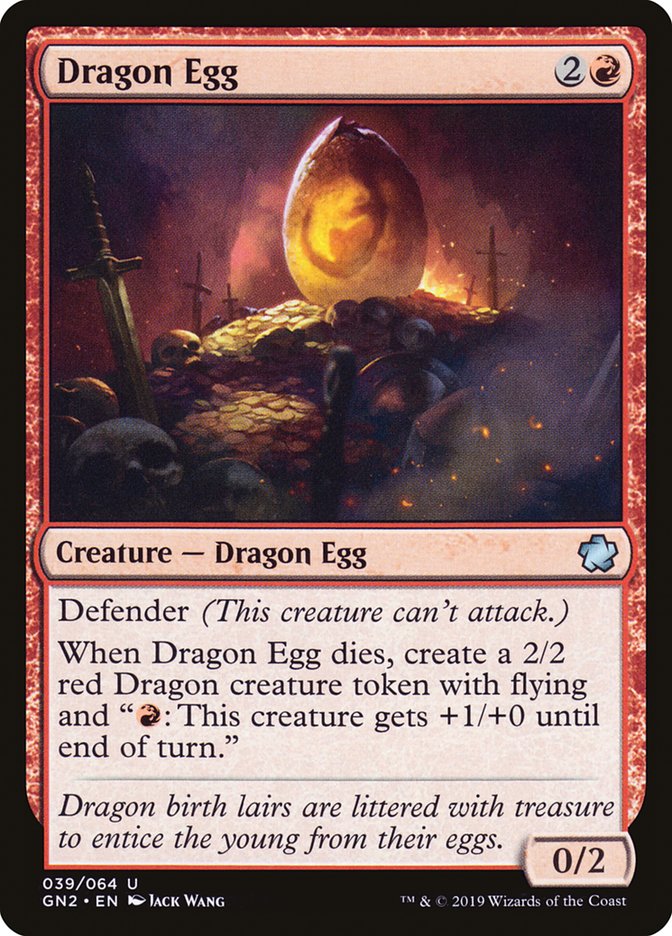 Dragon Egg [Game Night 2019] | Silver Goblin