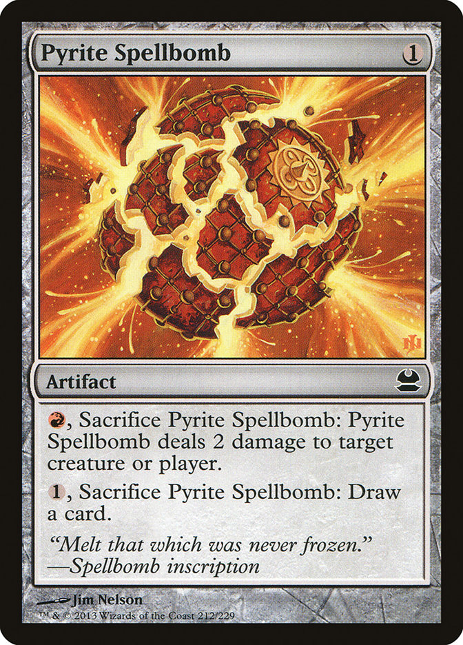 Pyrite Spellbomb [Modern Masters] | Silver Goblin