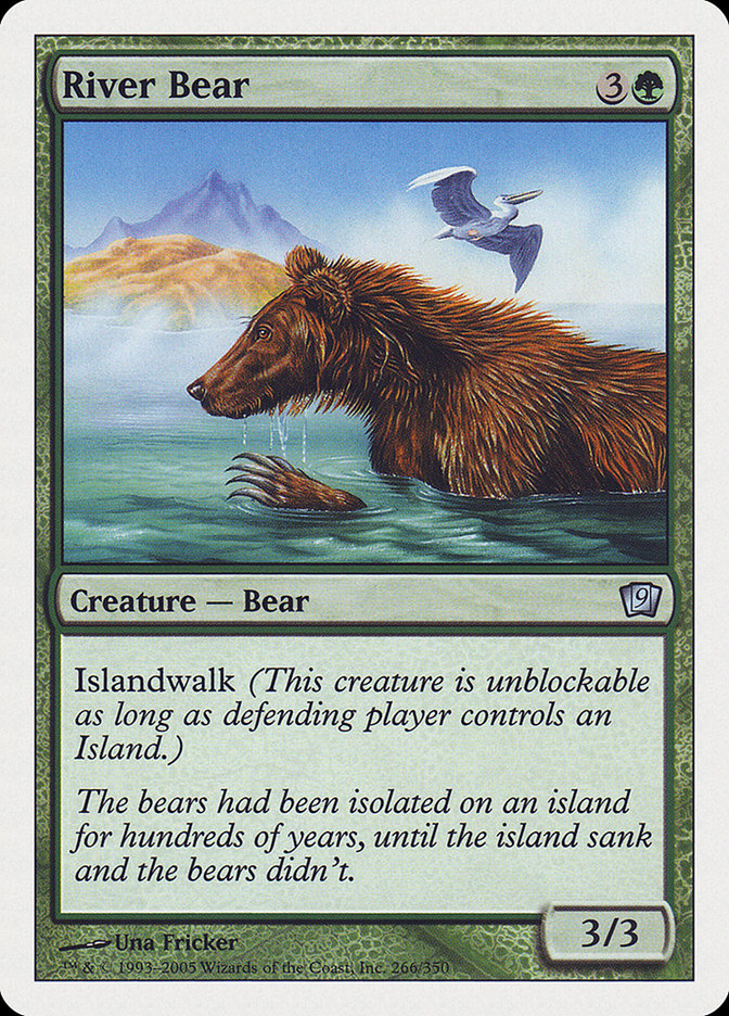 River Bear [Ninth Edition] | Silver Goblin
