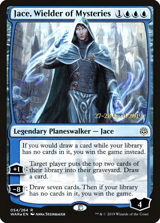 Jace, Wielder of Mysteries [War of the Spark Prerelease Promos] | Silver Goblin