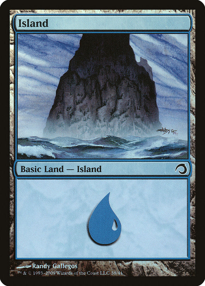 Island (38) [Premium Deck Series: Slivers] | Silver Goblin