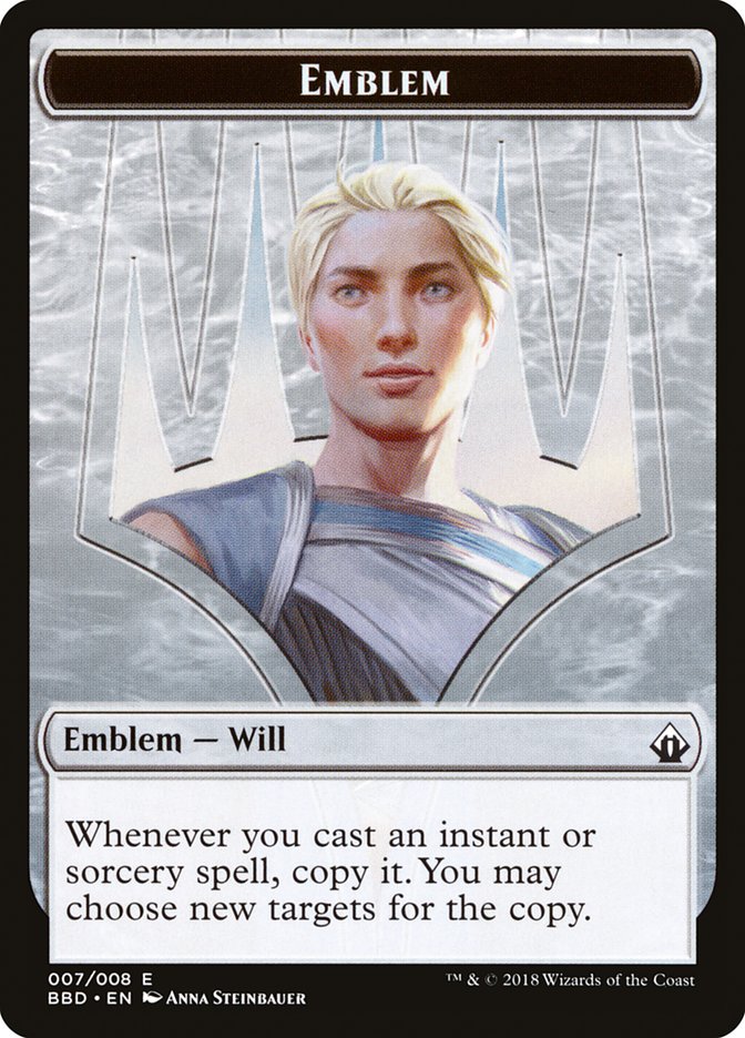 Will Kenrith Emblem [Battlebond Tokens] | Silver Goblin