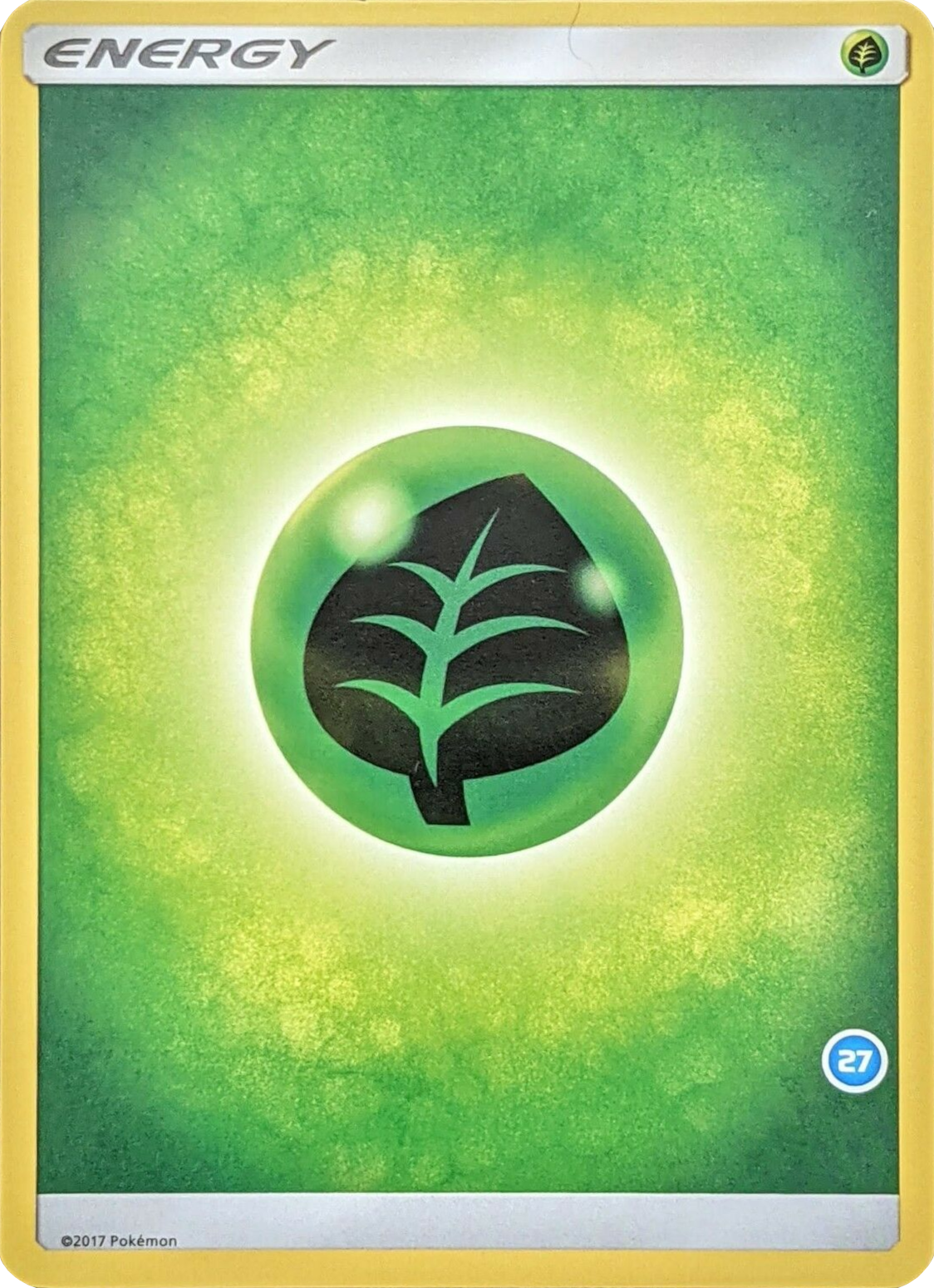 Grass Energy (Deck Exclusive #27) [Sun & Moon: Trainer Kit - Alolan Ninetales] | Silver Goblin