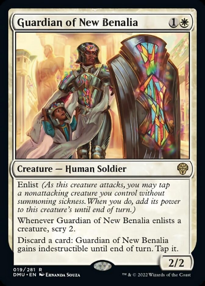 Guardian of New Benalia [Dominaria United] | Silver Goblin