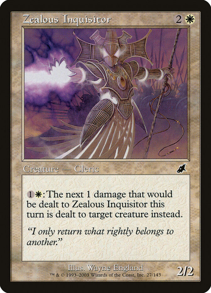 Zealous Inquisitor [Scourge] | Silver Goblin