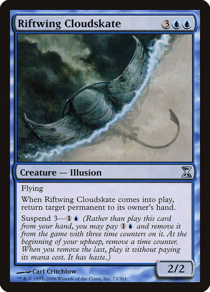 Riftwing Cloudskate [Time Spiral] | Silver Goblin