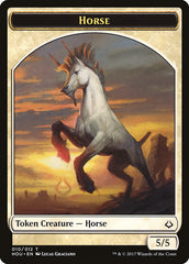 Adorned Pouncer // Horse Double-Sided Token [Hour of Devastation Tokens] | Silver Goblin