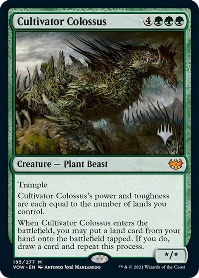 Cultivator Colossus (Promo Pack) [Innistrad: Crimson Vow Promos] | Silver Goblin