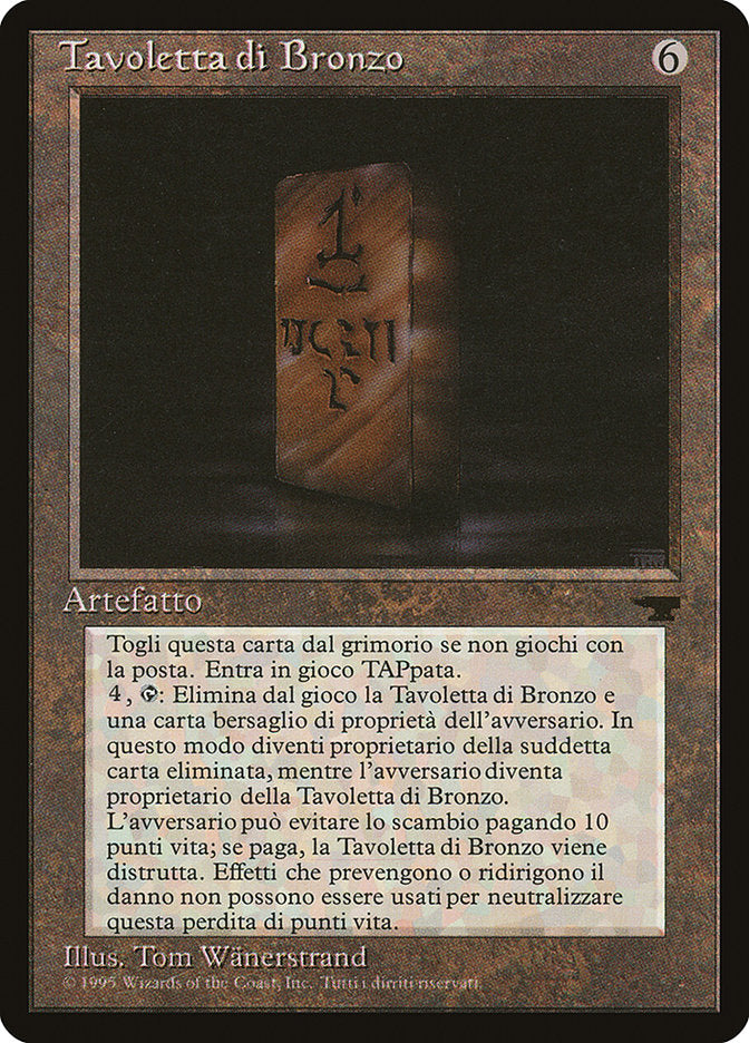 Bronze Tablet (Italian) - "Tavoletta di Bronzo" [Rinascimento] | Silver Goblin