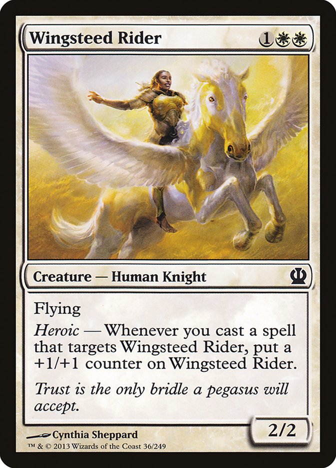Wingsteed Rider [Theros] | Silver Goblin