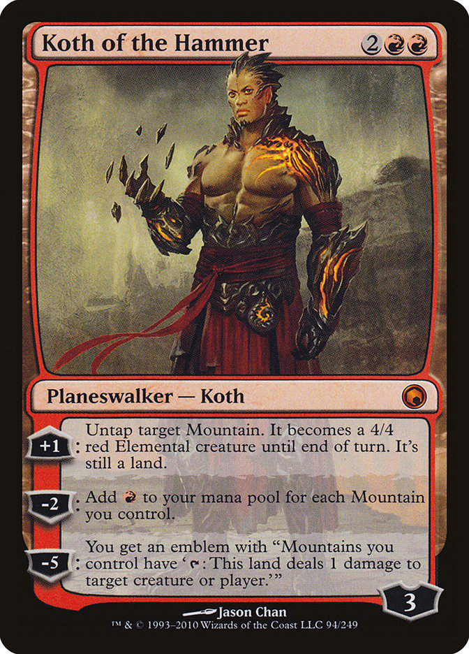 Koth of the Hammer [Scars of Mirrodin] | Silver Goblin