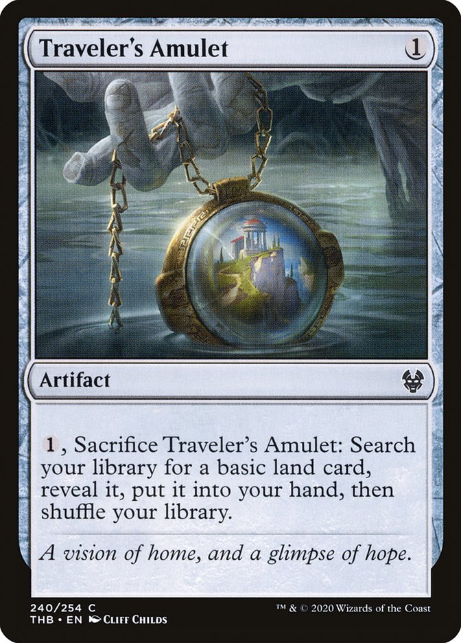 Traveler's Amulet [Theros Beyond Death] | Silver Goblin