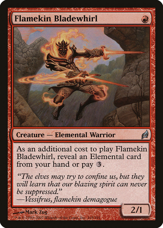 Flamekin Bladewhirl [Lorwyn] | Silver Goblin
