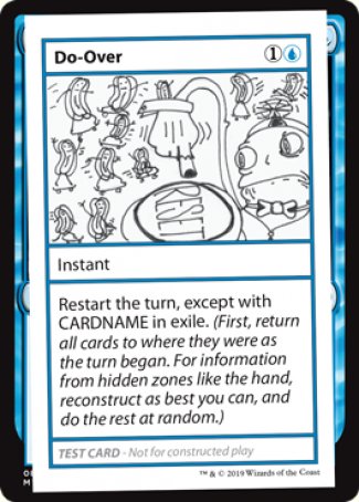 Do-Over (2021 Edition) [Mystery Booster Playtest Cards] | Silver Goblin