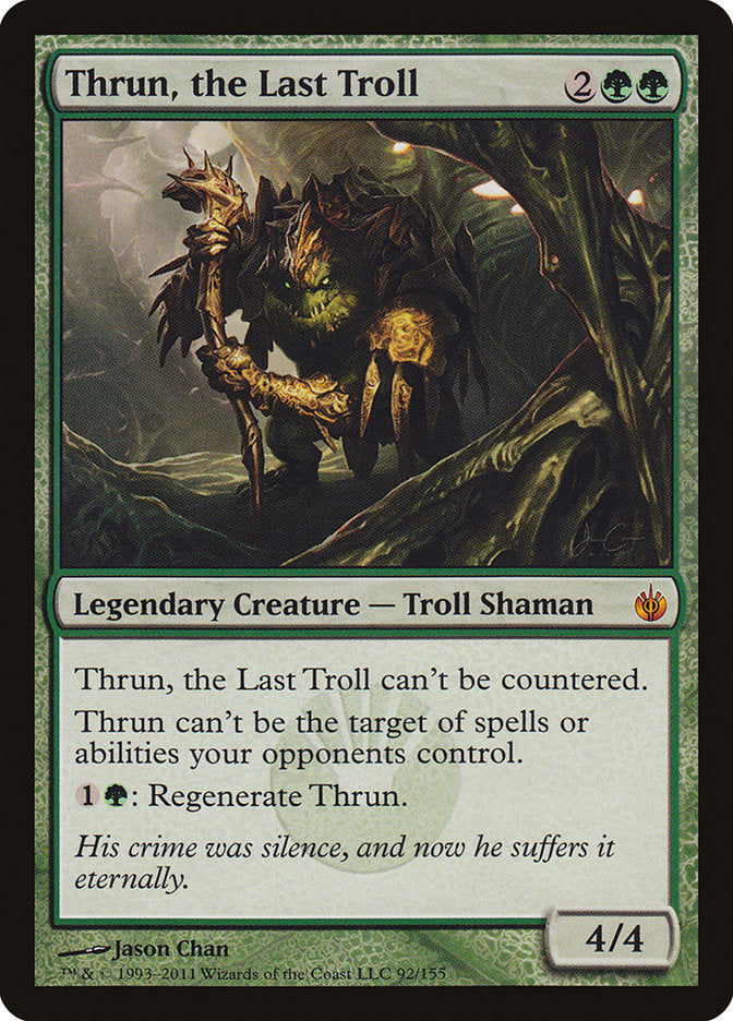 Thrun, the Last Troll [Mirrodin Besieged] | Silver Goblin