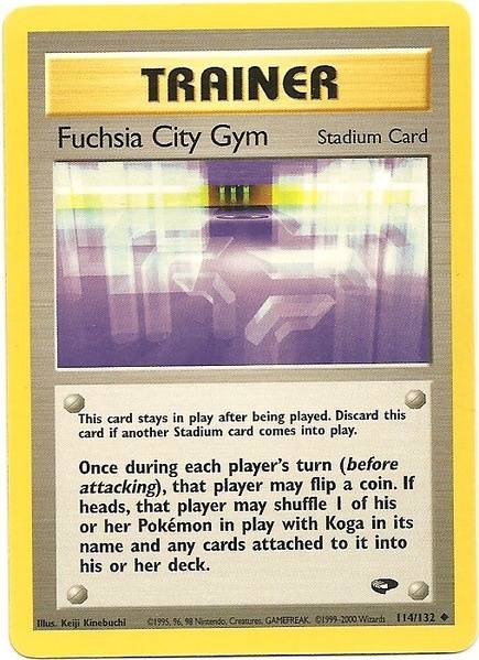 Fuchsia City Gym (114/132) [Gym Challenge Unlimited] | Silver Goblin