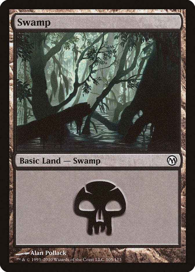 Swamp (105) [Duels of the Planeswalkers] | Silver Goblin