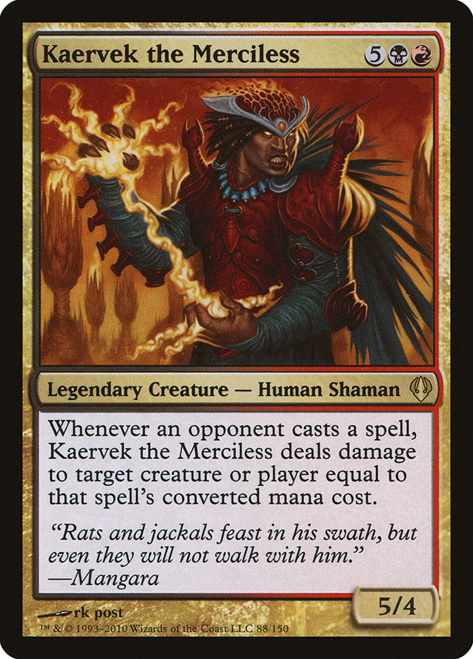 Kaervek the Merciless [Archenemy] | Silver Goblin