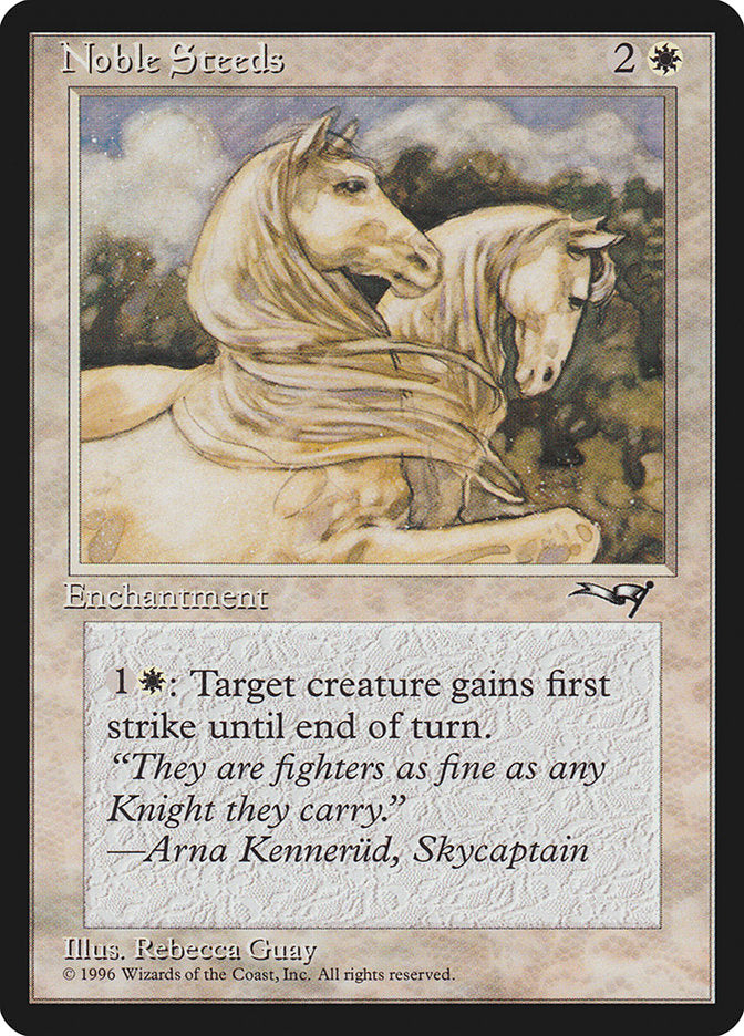 Noble Steeds (Leg Raised) [Alliances] | Silver Goblin