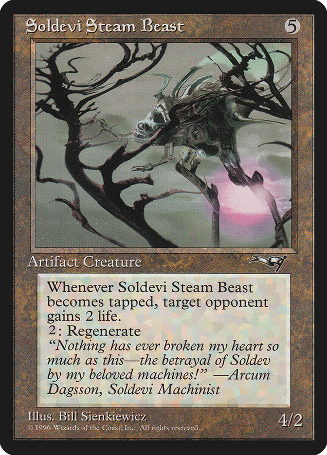 Soldevi Steam Beast (Purple Light Background) [Alliances] | Silver Goblin