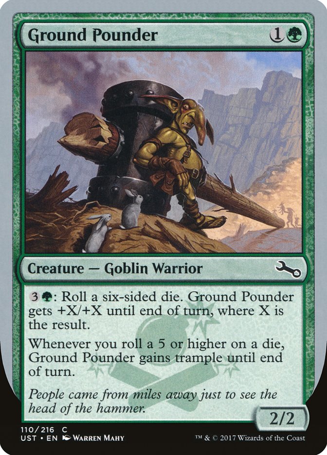 Ground Pounder [Unstable] | Silver Goblin
