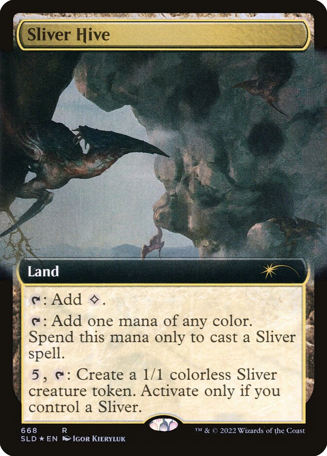 Sliver Hive (Extended Art) [Secret Lair Drop Promos] | Silver Goblin