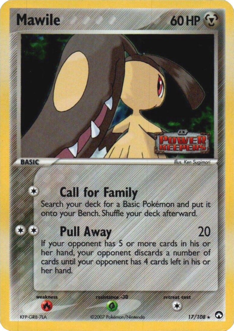 Mawile (17/108) (Stamped) [EX: Power Keepers] | Silver Goblin